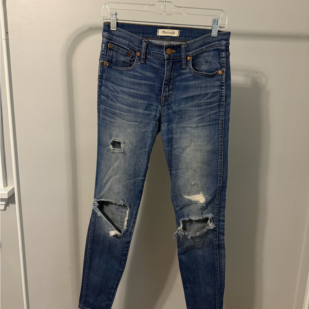 Madewell High Riser Skinny Skinny Jeans, size 26